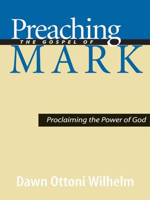 cover image of Preaching the Gospel of Mark